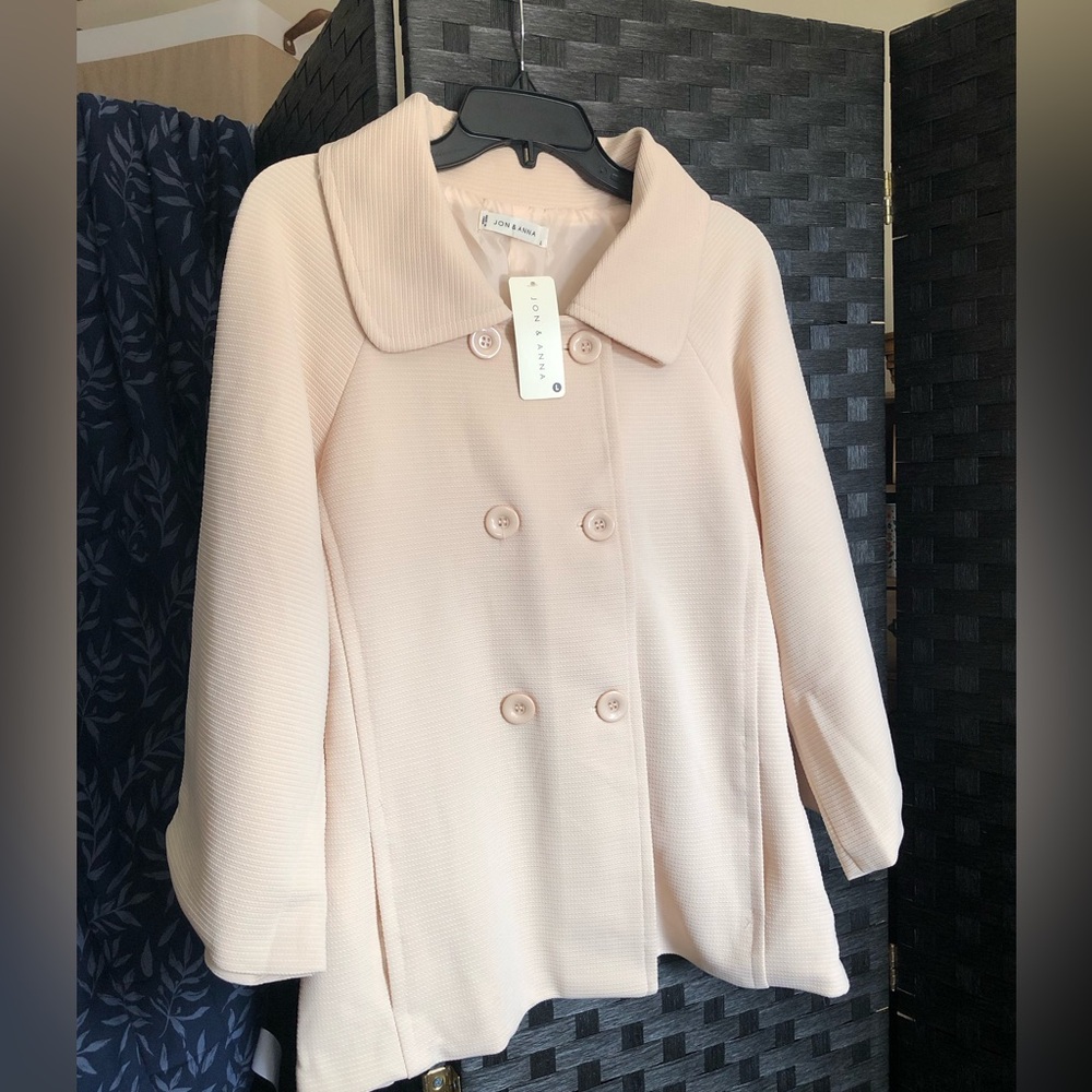 Women’s cream jacket, NWT